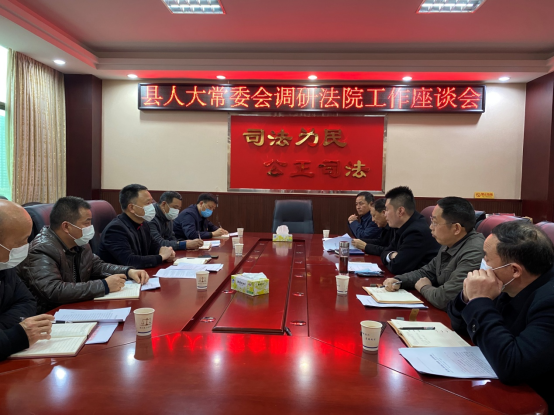 洞口县人大常委会戴伟建一行调研法院工作_邵阳头条网