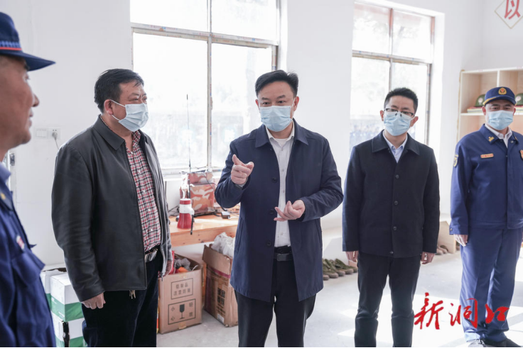 吴韬到洞口县森林消防中队督导森林防火工作_邵阳头条网