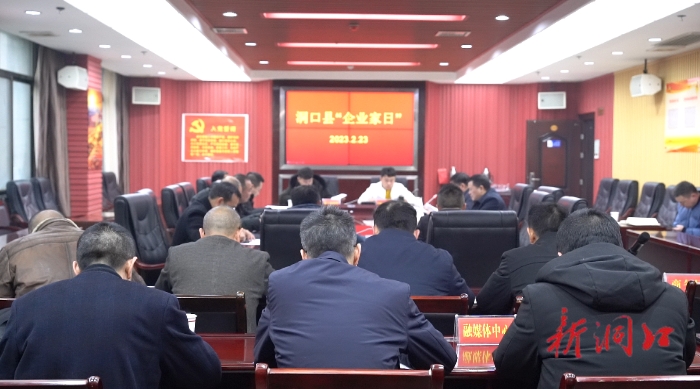 洞口县开展“企业家日”活动_邵阳头条网