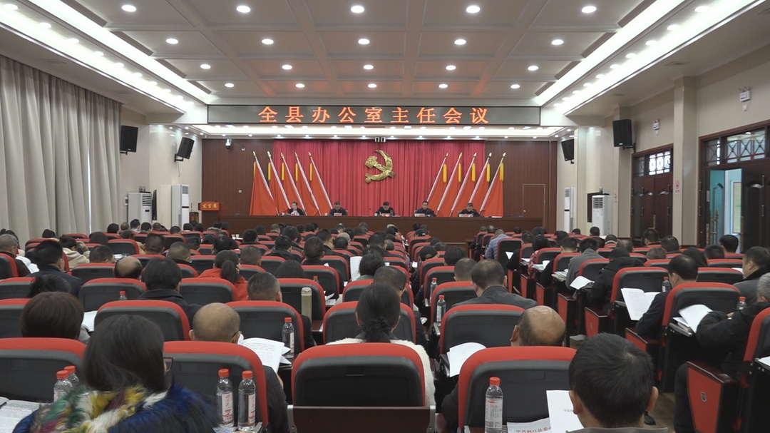 洞口县召开办公室主任会议_邵阳头条网