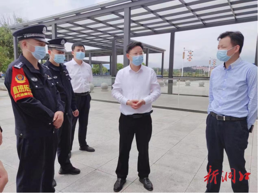 吴韬到洞口高铁站督查指导疫情防控工作_邵阳头条网