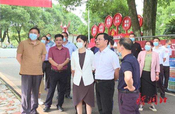 省教育厅到洞口县调研职业教育工作_邵阳头条网
