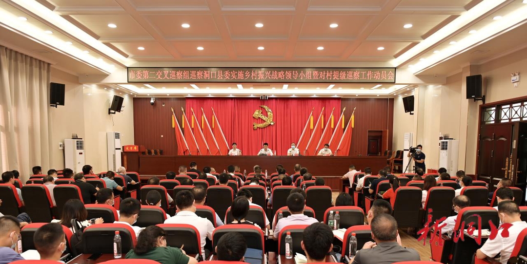市委第二交叉巡察组巡察洞口县委实施乡村振兴战略领导小组暨对村提级巡察工作动员会召开_邵阳头条网
