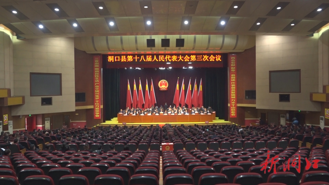洞口县第十八届人民代表大会第三次会议举行第三次全体会议_邵阳头条网
