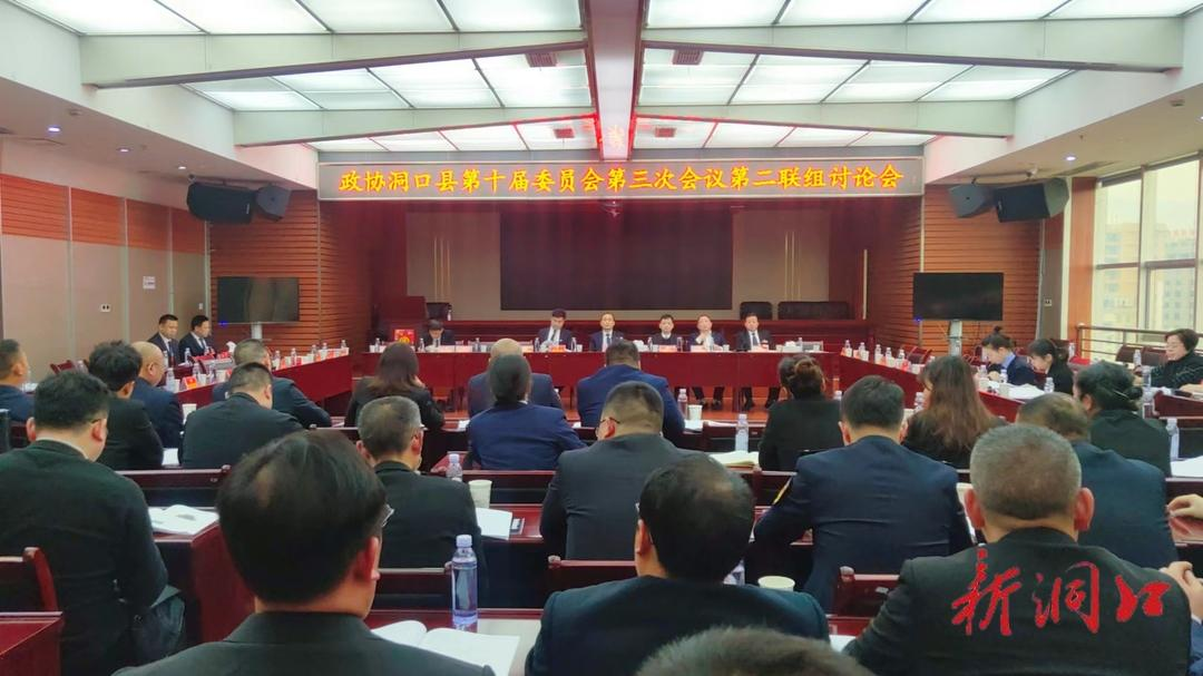 贺永亮参加洞口县政协第十届三次会议第二联组讨论会_邵阳头条网