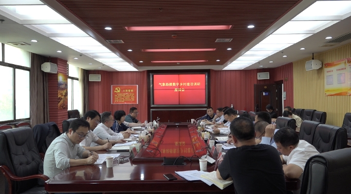 洞口县召开气象助推数字乡村建设调研座谈会_邵阳头条网