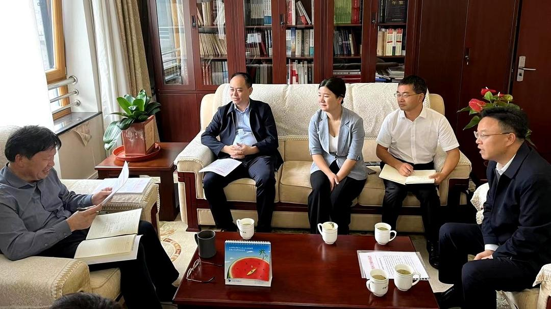 副市长杨卫平一行赴北京拜访邓秀新院士_邵阳头条网