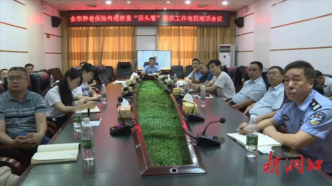 杨云龙主持召开养老保险待遇核查“回头看”整改工作会议(图1)