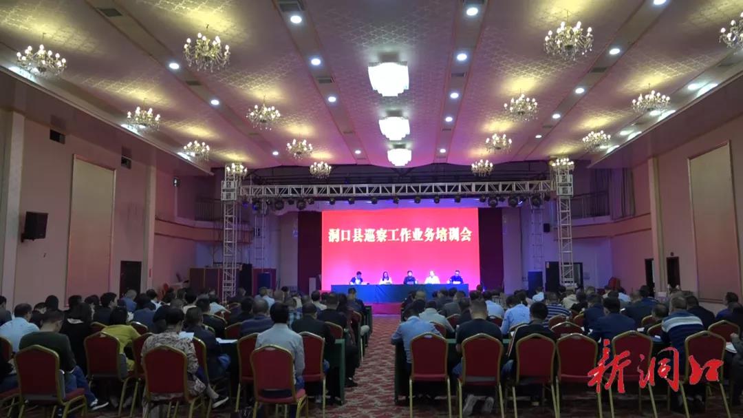 洞口县召开巡察工作业务培训会(图1)