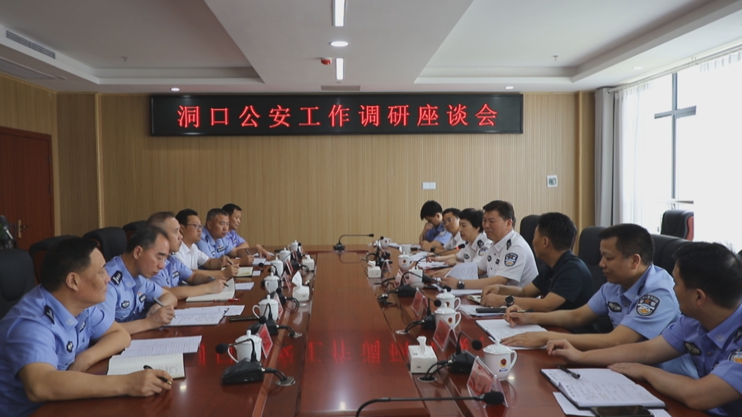 李长跃到洞口县调研指导公安工作(图5)
