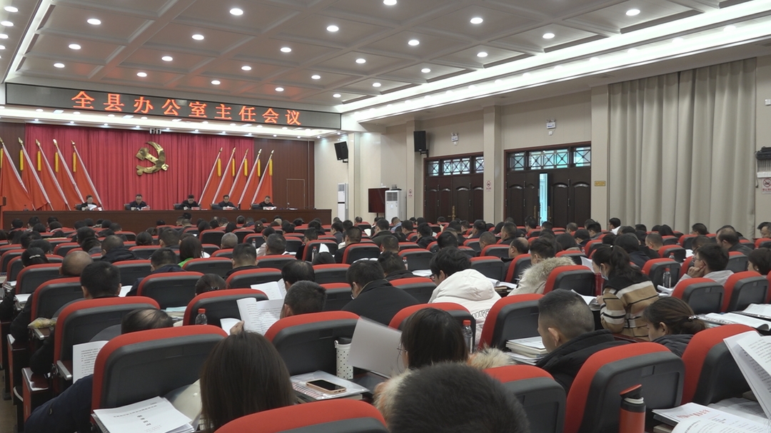 洞口县召开办公室主任会议(图3)