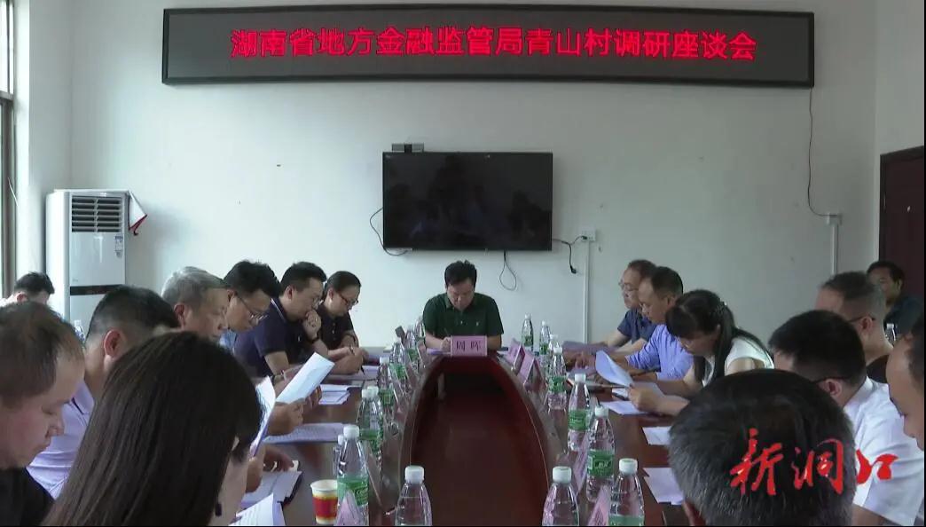 省地方金融监管局到石柱镇青山村开展乡村振兴调研(图1)