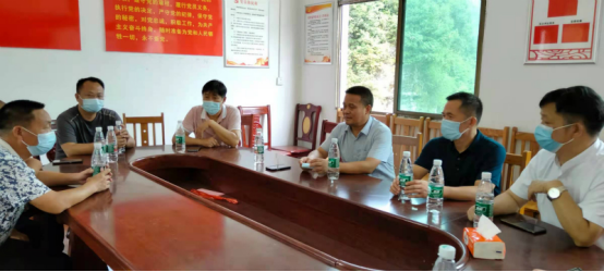 彭凯、尹琪峰一行督导桐山乡疫情防控及人大换届工作(图1)