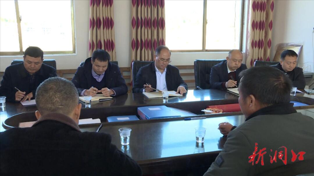 戴求兵到石江镇走访监测户并指导乡村振兴和清廉建设工作(图1)