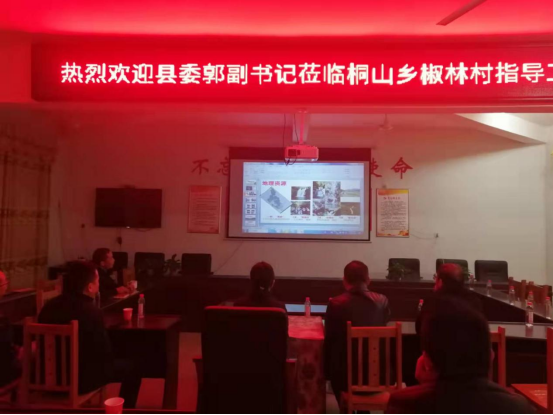 县委副书记郭向荣赴桐山乡调研乡村振兴工作(图2)