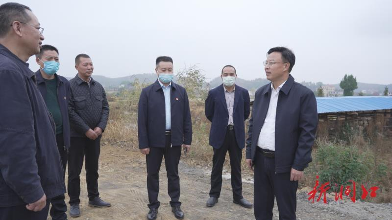 吴韬到山门镇、 竹市镇调研当前重点工作工作(图2)