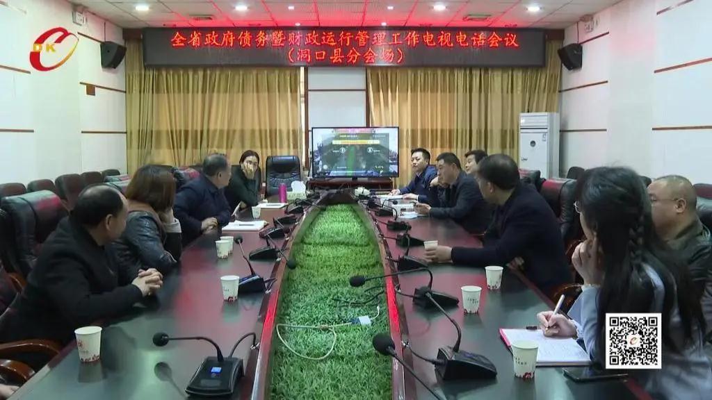 杨云龙调度洞口县政府债务暨财政运行管理工作(图1)