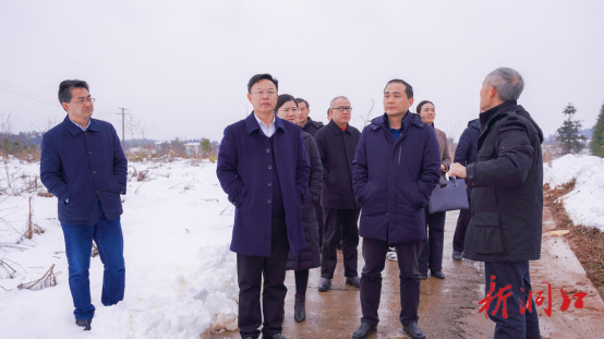 吴韬、贺永亮等县领导调研洞口县国家现代农业产业园建设工作(图1)