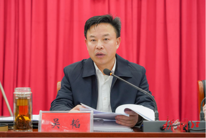 洞口县委召开乡镇（街道、管理区）及县直行业系统党（工）委书记抓基层党建工作述职评议会议(图3)
