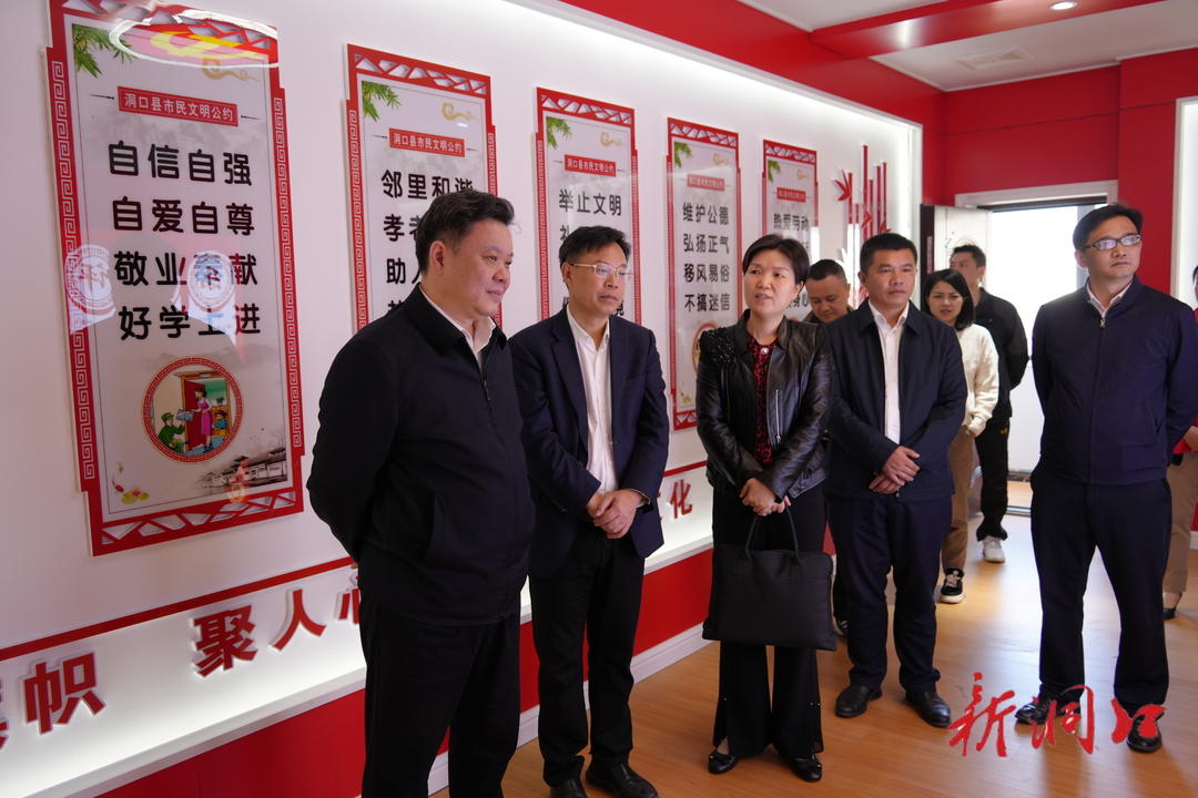 林德勇来洞口县调研乡村振兴和新时代文明实践中心建设工作(图6)