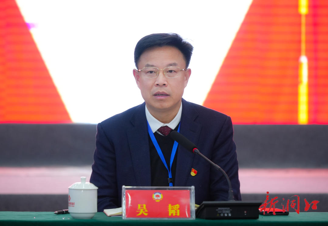 吴韬参加政协洞口县第十届委员会第三次会议第一联组讨论(图2)