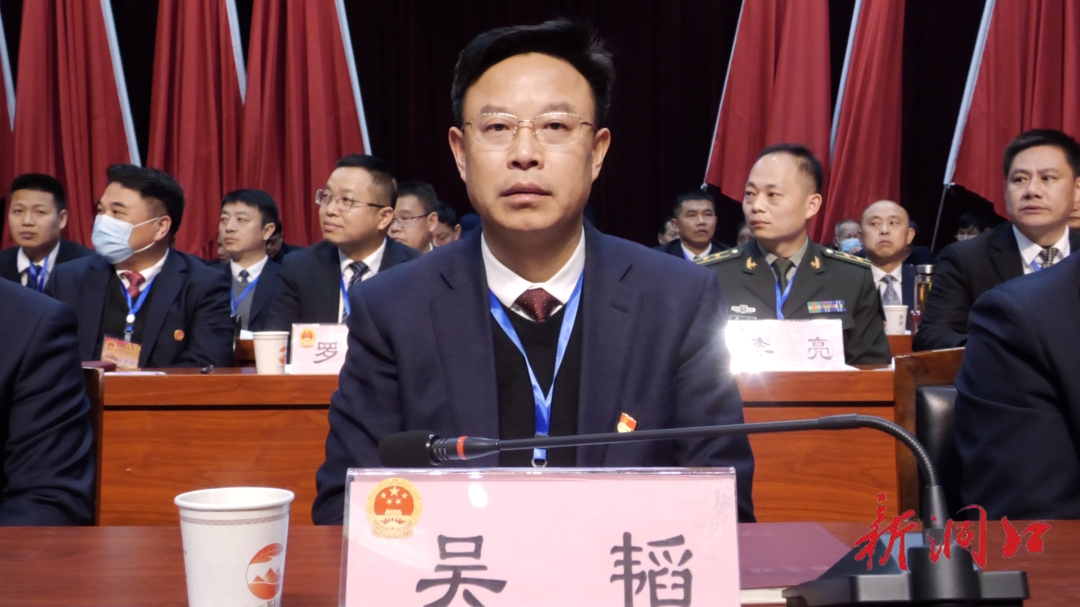 洞口县第十八届人民代表大会第三次会议举行第三次全体会议(图2)