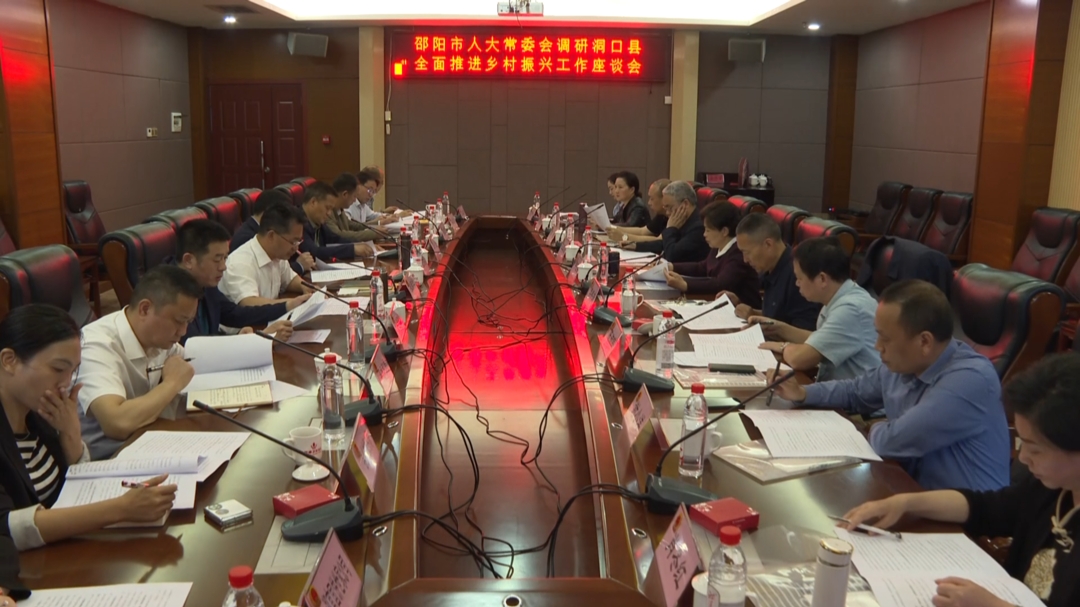 周迎春率调研组来洞口县调研全面推进乡村振兴工作(图2)
