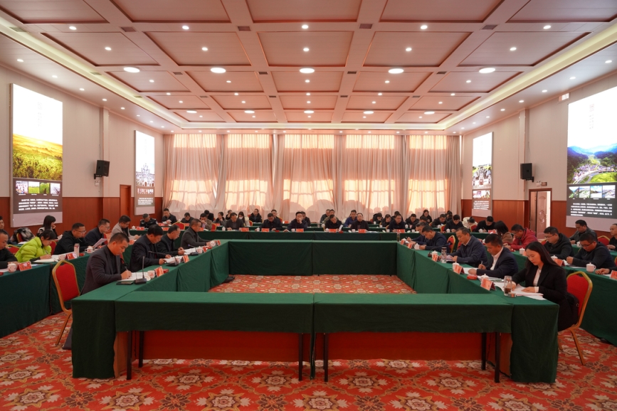 洞口县召开迎接省级食品安全示范县现场明查评审工作见面会(图2)