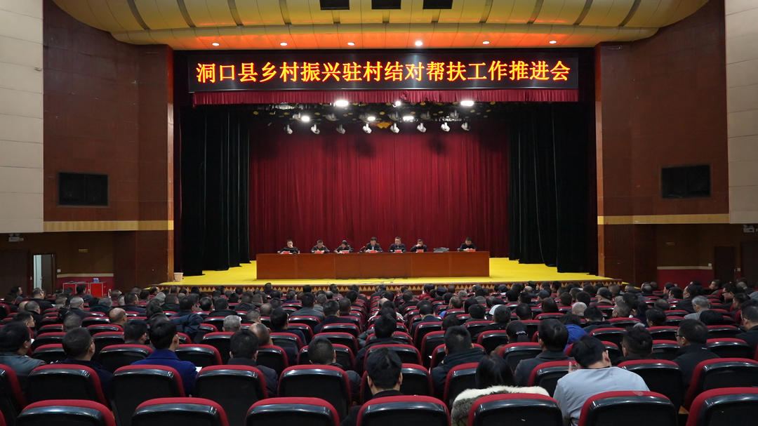 洞口县召开乡村振兴驻村结对帮扶工作推进会(图1)