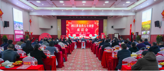 洞口县召开2025年各界人士迎春座谈会(图1)